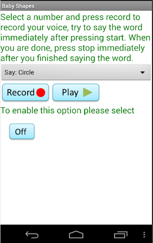 Baby Shapes Screenshot 1
