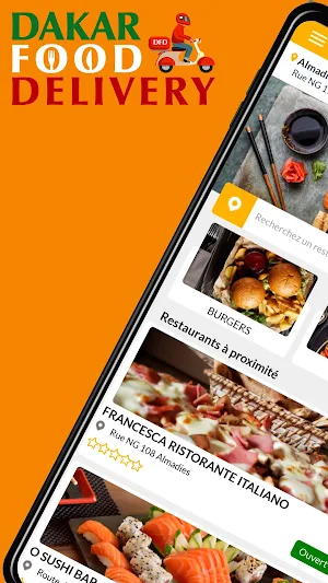 Dakar Food: Order Food Delivery Screenshot 0