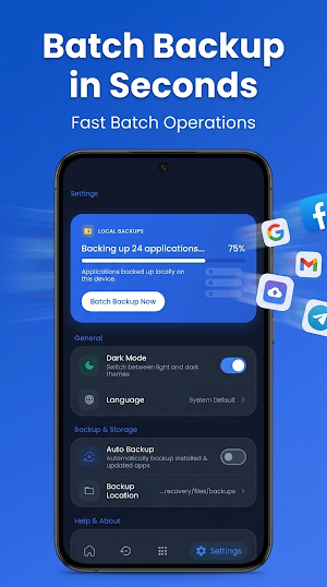 App Recovery : APK Backup Tool Screenshot 0