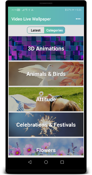 Video Live Wallpapers HD - VidWalls Pro Screenshot 2