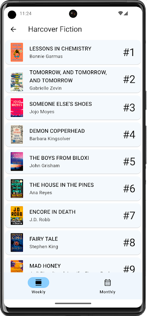 Bestsellers Screenshot 2