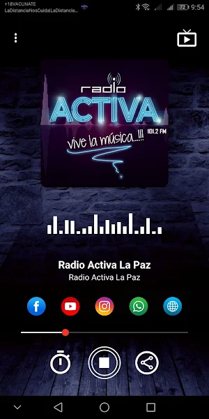 Radio Activa La Paz Screenshot 0