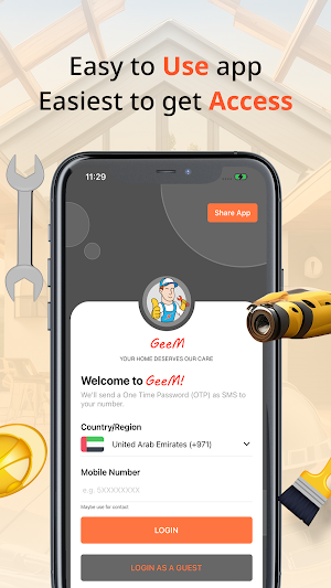 GeeM Home Screenshot 1