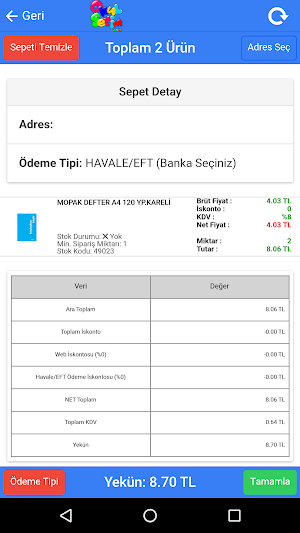 OkulSetim B2B Screenshot 3