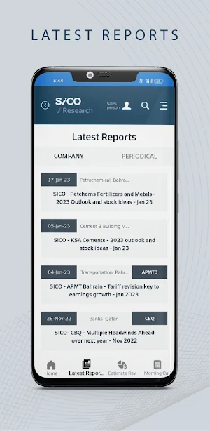 SICO Research Screenshot 1