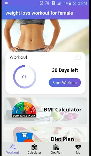 Weight Loss Workout For Female Screenshot 0