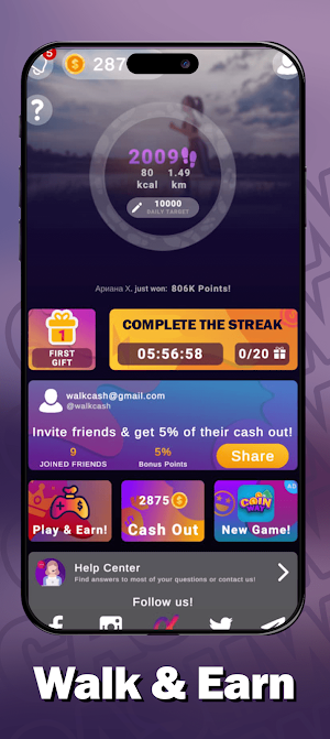 CashWalk - Walk Work Earn Cash Screenshot 0