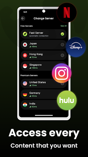 Bear VPN - Fast VPN Proxy Screenshot 1