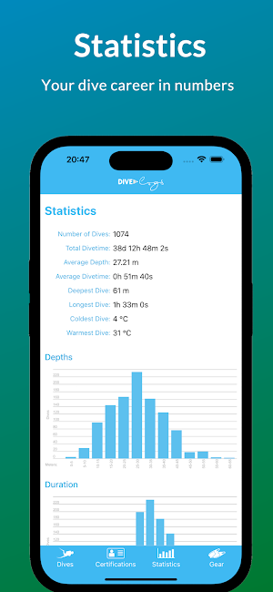 divelogs Screenshot 3