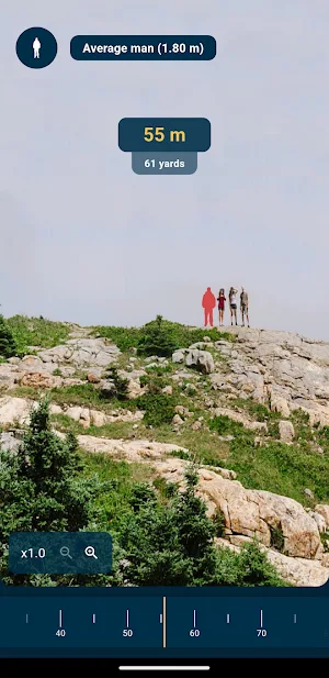 Range finder: distance measure Screenshot 0