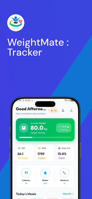 WeightMate: Weight Tracker Screenshot 0