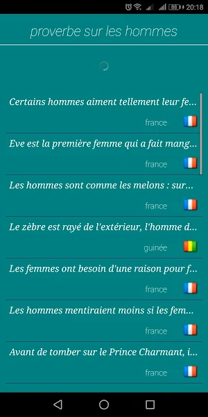 Les meilleurs proverbes du monde Screenshot 3
