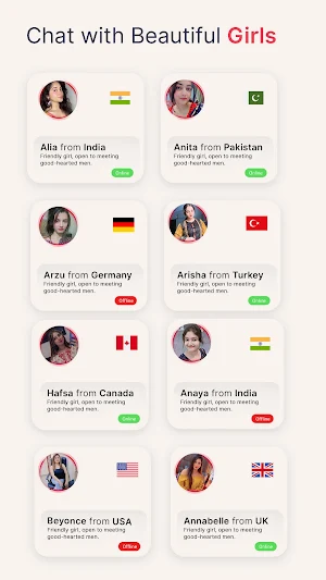 Live Girls Online Dating App Screenshot 1