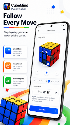 CubeMind – Puzzle Solver Screenshot 1