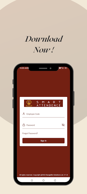 Smart Attendance Screenshot 0