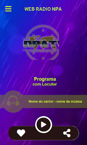 Web Rádio NPA Screenshot 1
