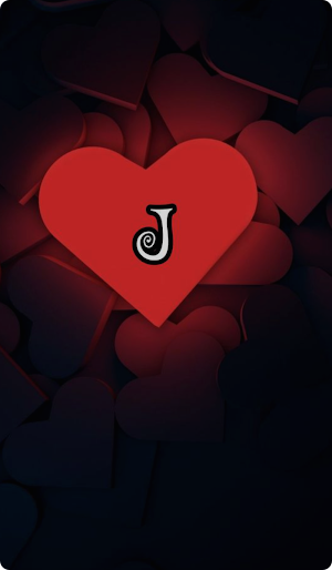 J Name Wallpaper Screenshot 1