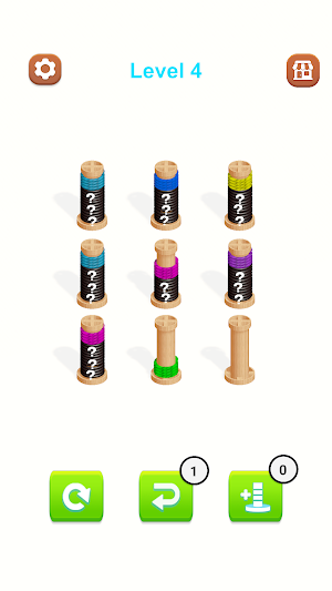 Crazy Yarn: Sort Color Screenshot 1