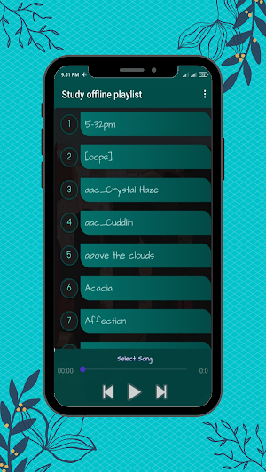Study offline playlist songs Screenshot 1