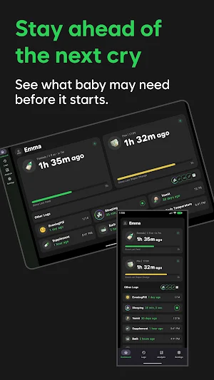 Baby Dashboard Screenshot 2