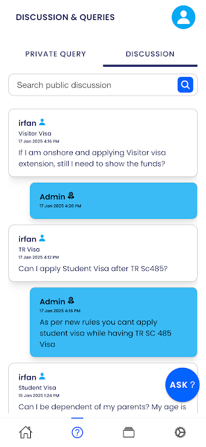 AskImmi Screenshot 1