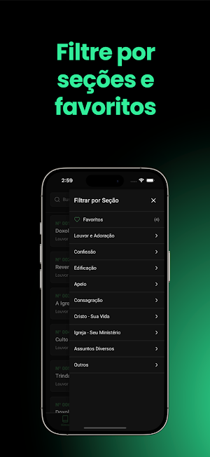 Hinario IPB Screenshot 2