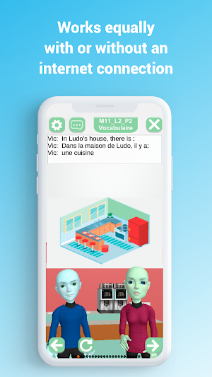 Basic-Français Hindi Screenshot 2