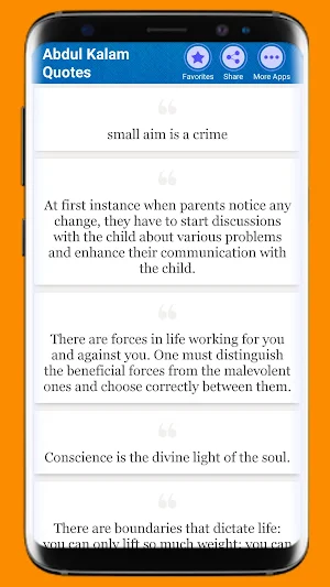 Abdul Kalam Quotes In English Screenshot 0