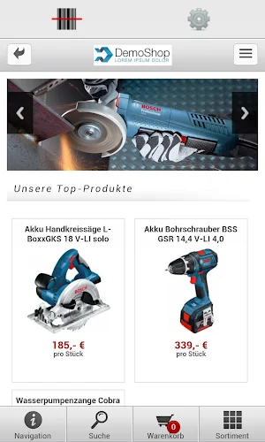 Scan24 - Die Bestellapp Screenshot 2
