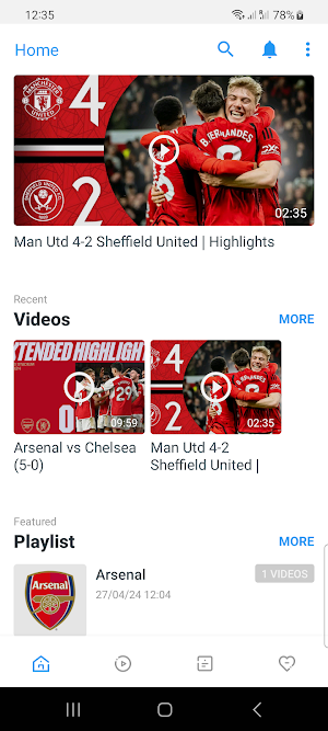 GoalRush: Highlights Companion Screenshot 0
