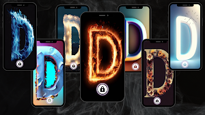 D letter hd wallpaper Screenshot 2