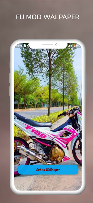 Satria FU 150 Mod Wallpaper Screenshot 0