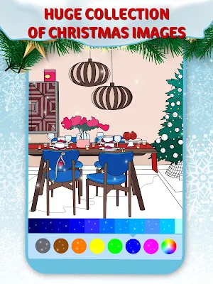 Christmas Decoration Coloring Screenshot 2