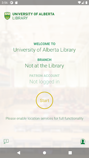 UAlberta Library Checkout Screenshot 0