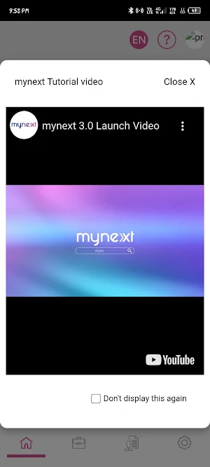 mynext Talent Screenshot 2
