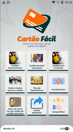 Cartão Fácil Screenshot 2