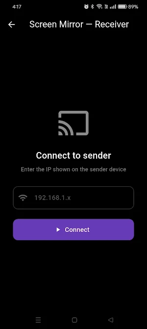 SimpleCast – Screen Mirror LAN Screenshot 1