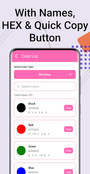 Color Finder Live Color Picker Screenshot 3