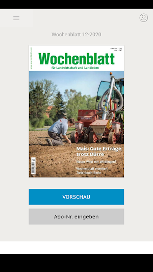 Wochenblatt LWB Screenshot 0