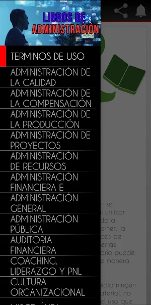 Libros de Administración Screenshot 1