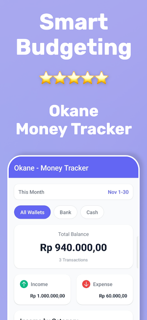 Okane: AI Money Tracker Screenshot 0