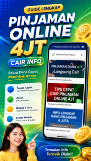 Pinjaman Online 4JT Cair Info Screenshot 1