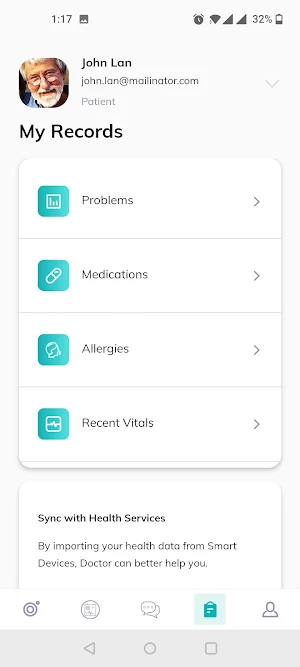 WellWink Patient Screenshot 2