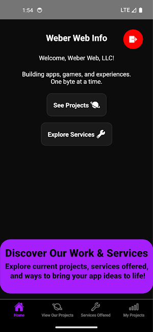 Weber Web Info Screenshot 0