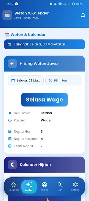 Kalender Nusantara Screenshot 1