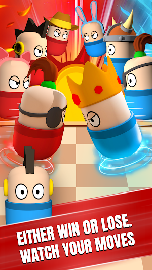 Chapayev 2: Checkers 3D Game Screenshot 0