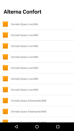 Listado Productos Coloplast Screenshot 1
