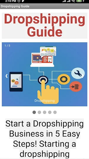 Ultimate Dropshipping Guide Screenshot 0