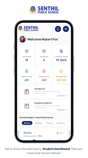 SPS Student App Screenshot 0