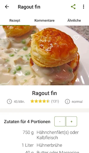 Chefkoch - Rezepte & Kochen Screenshot 2